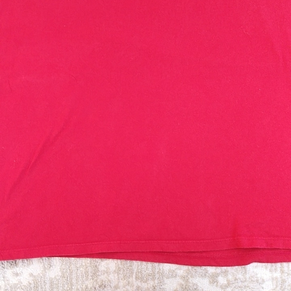 Nike Athletic Cut Crew Neck Tee Shirt XXL Red - Picture 7 of 9